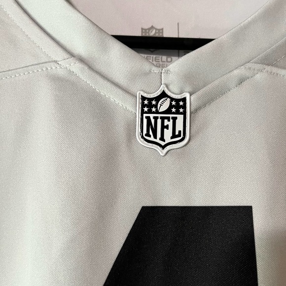 NFL Raiders Carr Jersey - NFL Team Apparel Nike Dri-Fit - Picture 5 of 5